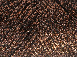 Fiber Content 100% Metallic Lurex, Brand Ice Yarns, Copper, Brown, fnt2-84236