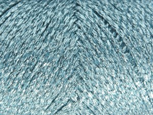 Fiber Content 100% Metallic Lurex, Light Turquoise, Brand Ice Yarns, fnt2-84262