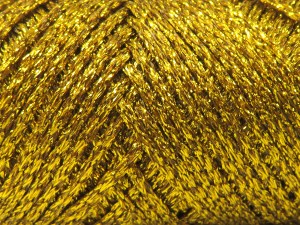 Fiber Content 100% Metallic Lurex, Brand Ice Yarns, Bright Gold, fnt2-84267
