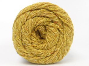 Made with 100% recycled wool, the item is an eco-friendly choice that supports sustainable craftmanship. The gauge we given is for 5 mm knitting needles. Fiber Content 100% Wool, Brand Ice Yarns, Gold, fnt2-84329