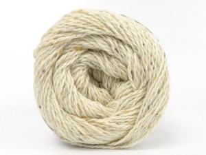 Made with 100% recycled wool, the item is an eco-friendly choice that supports sustainable craftmanship. The gauge we given is for 5 mm knitting needles. Fiber Content 100% Wool, Brand Ice Yarns, Cream, fnt2-84332