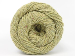 Made with 100% recycled wool, the item is an eco-friendly choice that supports sustainable craftmanship. The gauge we given is for 5 mm knitting needles. Fiber Content 100% Wool, Light Olive Green, Brand Ice Yarns, fnt2-84333