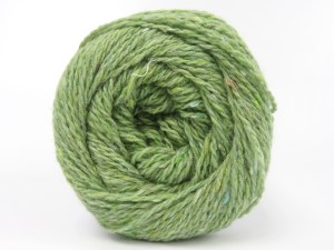 Made with 100% recycled wool, the item is an eco-friendly choice that supports sustainable craftmanship. The gauge we given is for 5 mm knitting needles. Fiber Content 100% Wool, Water Green, Brand Ice Yarns, fnt2-84334
