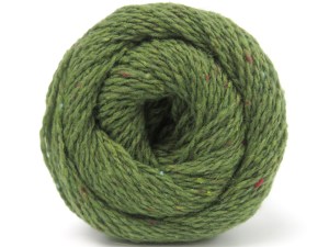 Made with 100% recycled wool, the item is an eco-friendly choice that supports sustainable craftmanship. The gauge we given is for 5 mm knitting needles. Fiber Content 100% Wool, Brand Ice Yarns, Grass Green, fnt2-84336