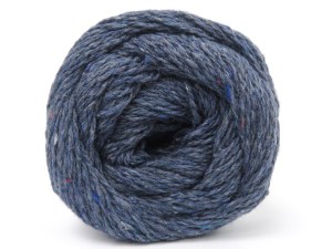 Made with 100% recycled wool, the item is an eco-friendly choice that supports sustainable craftmanship. The gauge we given is for 5 mm knitting needles. Fiber Content 100% Wool, Light Jeans Blue, Brand Ice Yarns, fnt2-84348