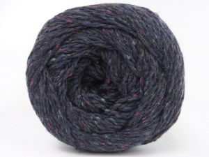 Made with 100% recycled wool, the item is an eco-friendly choice that supports sustainable craftmanship. The gauge we given is for 5 mm knitting needles. Fiber Content 100% Wool, Brand Ice Yarns, Dark Jeans Blue, fnt2-84350