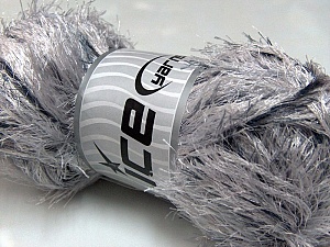 Eyelash 100gr White, Silver, Grey