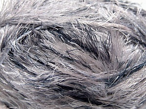 Eyelash 100gr White, Silver, Grey
