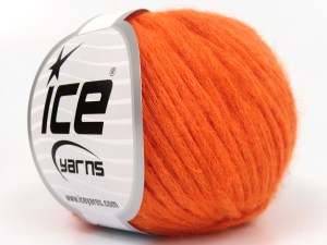 Lot De 10 Pelotes De Fil Mohair Ice Yarns - Sequins Bead, Couleur Camel - 25 G Chaque