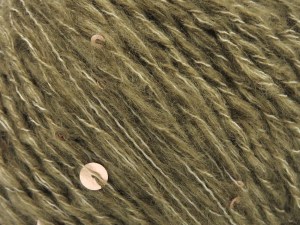Fiber Content 40% Paillette, 30% Acrylic, 30% Wool, Brand Ice Yarns, Camel, fnt2-84577