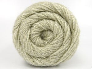 The gauge we given is for 4 mm knitting needles. Fiber Content 75% Premium Acrylic, 5% Metallic Lurex, 20% Merino Wool, Light Beige, Brand Ice Yarns, fnt2-84601
