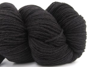 Fiber Content 55% Merino Wool, 45% Organic Cotton, Brand Ice Yarns, Black, fnt2-84639