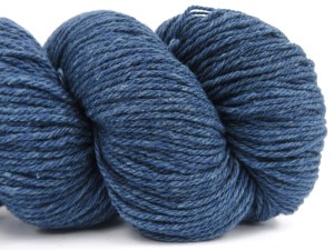 Fiber Content 55% Merino Wool, 45% Organic Cotton, Brand Ice Yarns, Dark Jeans Blue, fnt2-84663