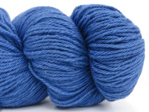 Fiber Content 55% Merino Wool, 45% Organic Cotton, Brand Ice Yarns, Blue, fnt2-84664