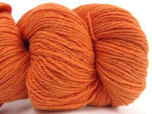Fiber Content 55% Merino Wool, 45% Organic Cotton, Orange, Brand Ice Yarns, fnt2-84671
