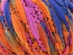 Please note that the weight information for this yarn is approximate Fiber Content 100% Micro Fiber, Pink, Orange, Lilac, Brand Ice Yarns, fnt2-84702