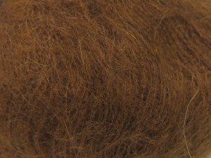 Fiber Content 49% SuperKid Mohair, 26% Acrylic, 25% Polyamide, Brand Ice Yarns, Caramel, fnt2-84712