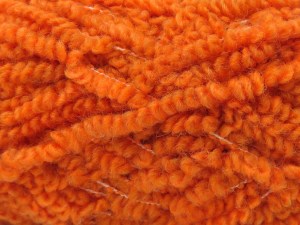 The gauge we given is for 8 mm knitting needles. Fiber Content 65% Premium Acrylic, 5% Polyester, 30% Merino Wool, Orange, Brand Ice Yarns, fnt2-84737