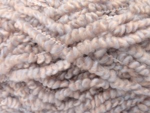 The gauge we given is for 8 mm knitting needles. Fiber Content 65% Premium Acrylic, 5% Polyester, 30% Merino Wool, Light Salmon, Light Blue, Brand Ice Yarns, fnt2-84741