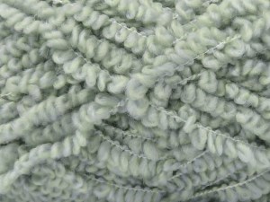 The gauge we given is for 8 mm knitting needles. Fiber Content 65% Premium Acrylic, 5% Polyester, 30% Merino Wool, Light Mint Green, Light Blue, Brand Ice Yarns, fnt2-84742