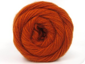 The gauge we given is for 3 mm knitting needles. Fiber Content 75% Premium Acrylic, 25% Wool, Brand Ice Yarns, Dark Orange, fnt2-84757