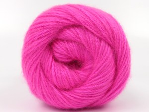 The gauge we given is for 3 mm knitting needles. Fiber Content 75% Premium Acrylic, 25% Wool, Neon Pink, Brand Ice Yarns, fnt2-84765