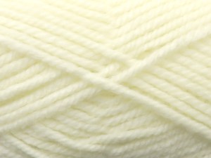 The gauge we given is for 6 mm knitting needles. Fiber Content 50% Wool, 50% Acrylic, Brand Ice Yarns, Cream, fnt2-84822