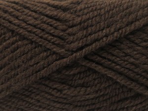 The gauge we given is for 6 mm knitting needles. Fiber Content 50% Wool, 50% Acrylic, Brand Ice Yarns, Brown, fnt2-84826