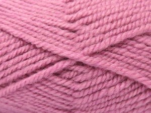 The gauge we given is for 6 mm knitting needles. Fiber Content 50% Wool, 50% Acrylic, Light Orchid, Brand Ice Yarns, fnt2-84828