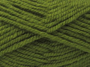 The gauge we given is for 6 mm knitting needles. Fiber Content 50% Wool, 50% Acrylic, Khaki, Brand Ice Yarns, fnt2-84829