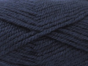 The gauge we given is for 6 mm knitting needles. Fiber Content 50% Wool, 50% Acrylic, Navy, Brand Ice Yarns, fnt2-84830