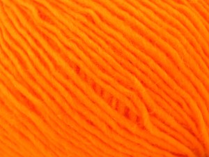 The gauge we given is for 3.5 mm knitting needles. Fiber Content 100% Wool, Neon Orange, Brand Ice Yarns, fnt2-84843