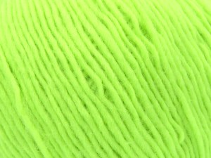 The gauge we given is for 3.5 mm knitting needles. Fiber Content 100% Wool, Neon Green, Brand Ice Yarns, fnt2-84851