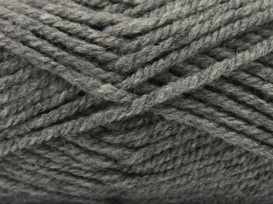 The gauge we given is for 6 mm knitting needles. Fiber Content 50% Acrylic, 50% Wool, Brand Ice Yarns, Grey, fnt2-84867