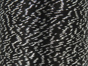 Fiber Content 91% Polyester, 9% Metallic Lurex, Silver, Brand Ice Yarns, Black, fnt2-84948