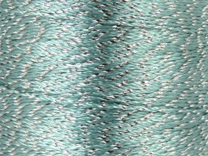Fiber Content 91% Polyester, 9% Metallic Lurex, Silver, Mint Green, Brand Ice Yarns, fnt2-84959