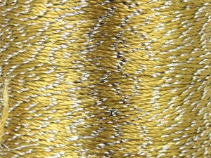 Fiber Content 91% Polyester, 9% Metallic Lurex, Silver, Brand Ice Yarns, Gold, fnt2-84961