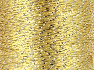 Fiber Content 91% Polyester, 9% Metallic Lurex, Silver, Brand Ice Yarns, Gold, fnt2-84962