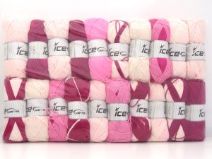Self Striping Yarns In this list; you see most recent 50 mixed lots. <br> To see all <a href=&amp/mixed_lots/o/4#list&amp>CLICK HERE</a> (Old ones have much better deals)<hr> Brand Ice Yarns, fnt2-84995