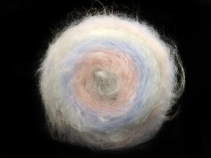Fiber Content 65% Acrylic, 5% Polyamide, 15% Mohair, 15% Polyester, Light Pink, Light Grey, Light Blue, Brand Ice Yarns, Ecru, fnt2-85068