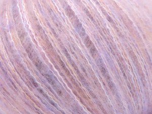 Fiber Content 75% Acrylic, 15% Polyester, 10% Wool, Light Salmon, Light Pink, Light Lilac, Brand Ice Yarns, fnt2-85070
