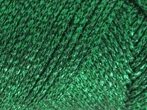 Fiber Content 100% Metallic Lurex, Brand Ice Yarns, Green, Yarn Thickness 4 Medium Worsted, Afghan, Aran, fnt2-85083