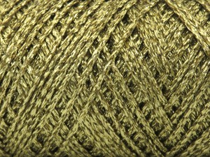 Fiber Content 100% Metallic Lurex, Brand Ice Yarns, Gold, Yarn Thickness 4 Medium Worsted, Afghan, Aran, fnt2-85087