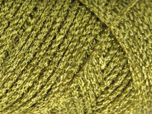 Fiber Content 100% Metallic Lurex, Brand Ice Yarns, Greenish Gold, fnt2-85089