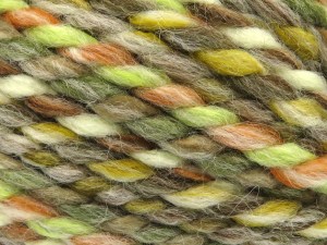 Fiber Content 65% Acrylic, 35% Wool, Orange, Brand Ice Yarns, Grey, Green, Cream, Brown, fnt2-85096