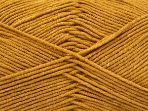 The gauge we given is for 4 mm knitting needles. Fiber Content 50% Acrylic, 50% Cotton, Brand Ice Yarns, Gold, fnt2-85101