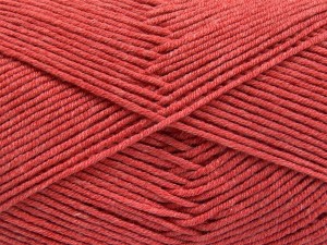 The gauge we given is for 4 mm knitting needles. Fiber Content 50% Acrylic, 50% Cotton, Salmon, Brand Ice Yarns, fnt2-85102