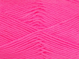 Items knitting with anti-pilling yarn are resilient against pilling and fuzz that can occur while using or washing. Since these are more durable as compare to other acrylic fibers, they wear down slower. They stay like they are at first day for a long time. Additionally, they carry less static electricity. Anti-pilling yarns are machine washable and dryable. Fiber Content 100% Antipilling Acrylic, Neon Pink, Brand Ice Yarns, fnt2-85115