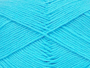 Items knitting with anti-pilling yarn are resilient against pilling and fuzz that can occur while using or washing. Since these are more durable as compare to other acrylic fibers, they wear down slower. They stay like they are at first day for a long time. Additionally, they carry less static electricity. Anti-pilling yarns are machine washable and dryable. Fiber Content 100% Antipilling Acrylic, Turquoise, Brand Ice Yarns, fnt2-85119