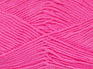 Items knitting with anti-pilling yarn are resilient against pilling and fuzz that can occur while using or washing. Since these are more durable as compare to other acrylic fibers, they wear down slower. They stay like they are at first day for a long time. Additionally, they carry less static electricity. Anti-pilling yarns are machine washable and dryable. Fiber Content 100% Antipilling Acrylic, Brand Ice Yarns, Candy Pink, fnt2-85146